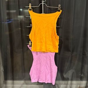 2 Pack Cropped Tanks